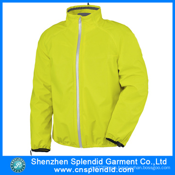 Custom Cheap Adult Waterproof Reflective Safety Raincoat